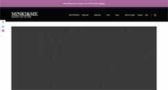 Desktop Screenshot of minkiandme.com.au